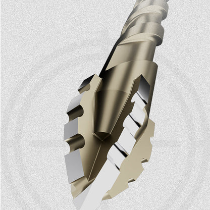 🔥2025 HEISSER VERKAUF🔥 Four-Flute Sawtooth Eccentric Drill Bit 4-PCS Set