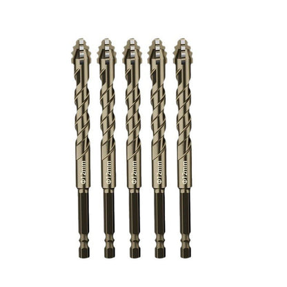 🔥2025 HEISSER VERKAUF🔥 Four-Flute Sawtooth Eccentric Drill Bit 4-PCS Set