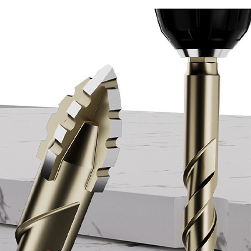 🔥2025 HEISSER VERKAUF🔥 Four-Flute Sawtooth Eccentric Drill Bit 4-PCS Set