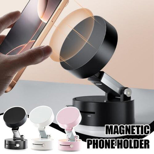⏰Begrenzte Zeit 50% Rabatt🔔Faltbarer tragbarer Vakuum-Magnet-Handyhalter