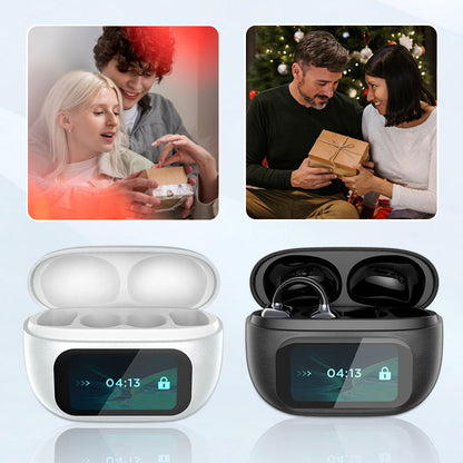 ⏳Begrenzte Zeit 50% Rabatt💥Hightech-Kopfhörer aus dem Jahr 2035🎧Headset mit Ohrclip und intelligentem Farbbildschirm für intelligente Übersetzungen