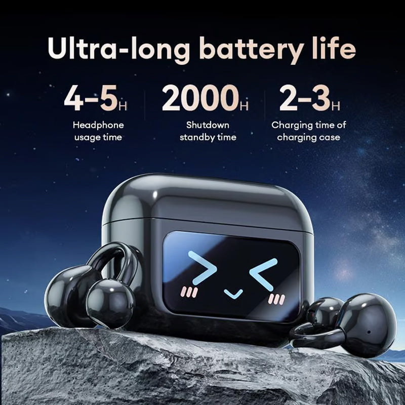 🎧 50% RABATT! 🔥 2026 Bluetooth-Clip-On Ohrhörer – Kabellose Freiheit, Musik unterwegs & Stilvolles Design 🏃