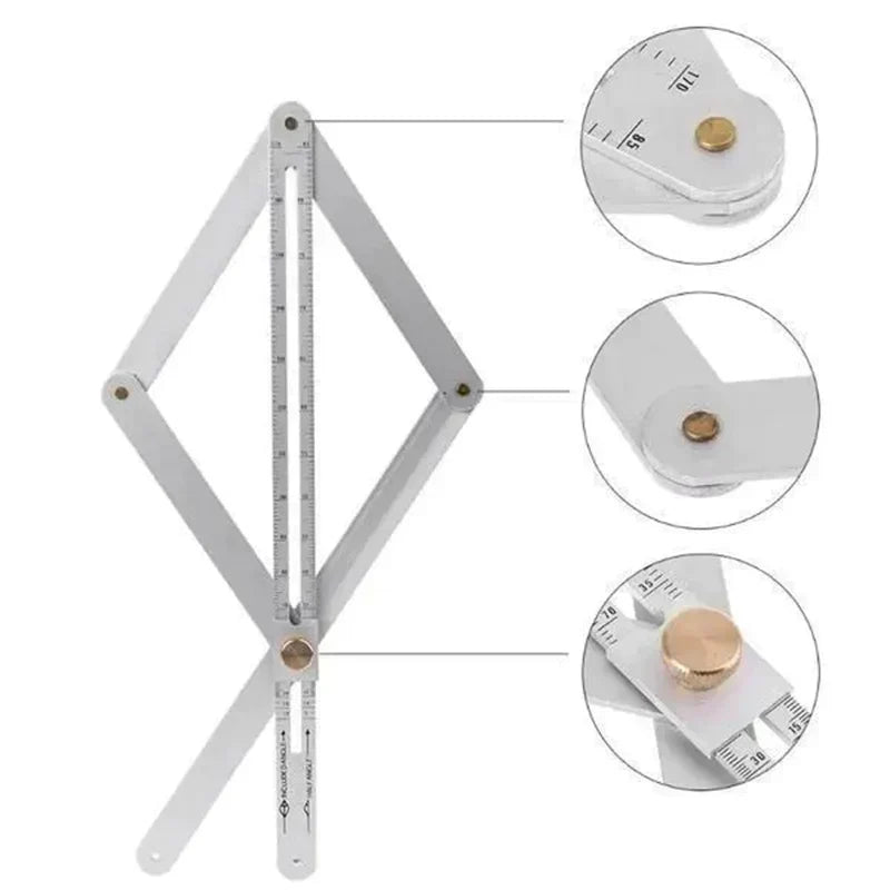 🔥Multifunktionales Diagonallineal für die Holzbearbeitung🛠️