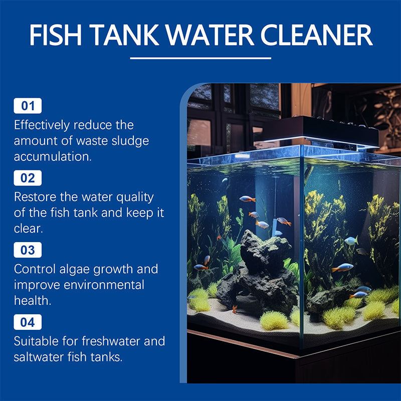 🐟Fischbecken Wasser Leistungsstarke Reinigung🪸