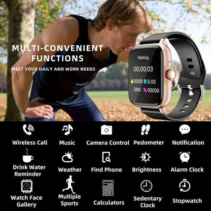 Multifunktionale Bluetooth-Smart-Sportuhr