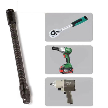 🔧🌀 1/2“ Flexible Steckschlüssel-Verlängerungsstange! Enge Räume in Sekundenschnelle erobern🔩🚗