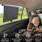 Einziehbarer Fenster-Sonnenschutz für Auto und Zimmer