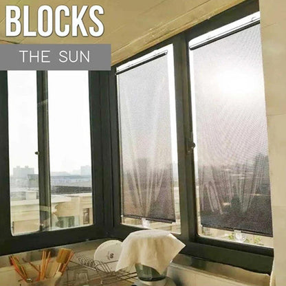 Einziehbarer Fenster-Sonnenschutz für Auto und Zimmer