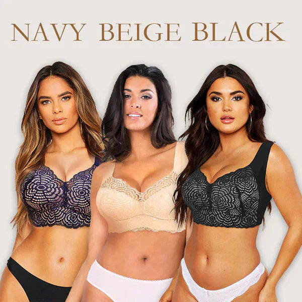 🔥Kostenloser Versand🌟Ultimate Lift Stretch Full Shape Seamless Lace Bra (3 PCS)