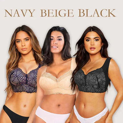 🔥Kostenloser Versand🌟Ultimate Lift Stretch Full Shape Seamless Lace Bra (3 PCS)