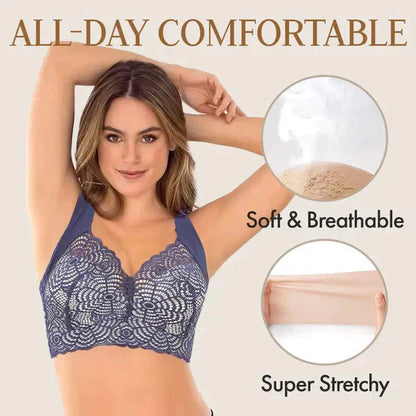 🔥Kostenloser Versand🌟Ultimate Lift Stretch Full Shape Seamless Lace Bra (3 PCS)
