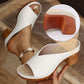 👠Sommerschlussverkauf 50% Rabatt✨Slip-on-Plateau-Sandalen mit klobigem Absatz