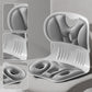 💯 Ergonomisches Memory Foam Rückenlehne Lendenwirbelstützkissen für Stuhl 🎁