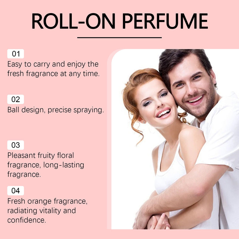 Natürliches, erfrischendes und lang anhaltendes Roll-on-Parfüm