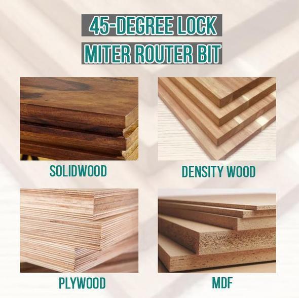 🎁Mehr Kaufen Mehr Sparen ⏳45 °Miter Router Bit