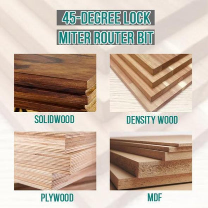 🎁Mehr Kaufen Mehr Sparen ⏳45 °Miter Router Bit