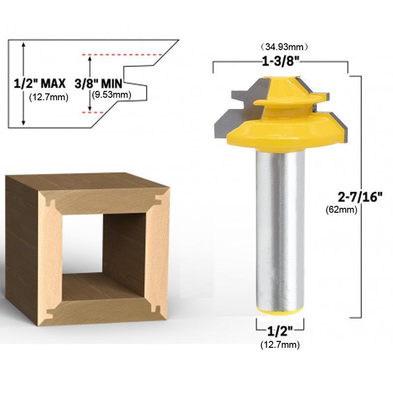 🎁Mehr Kaufen Mehr Sparen ⏳45 °Miter Router Bit
