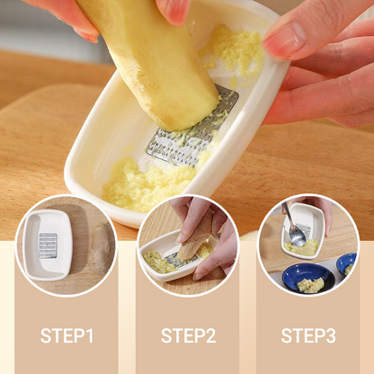 🔥Mehr Kaufen Mehr Sparen🔥Handreibe für Knoblauch und Ingwer