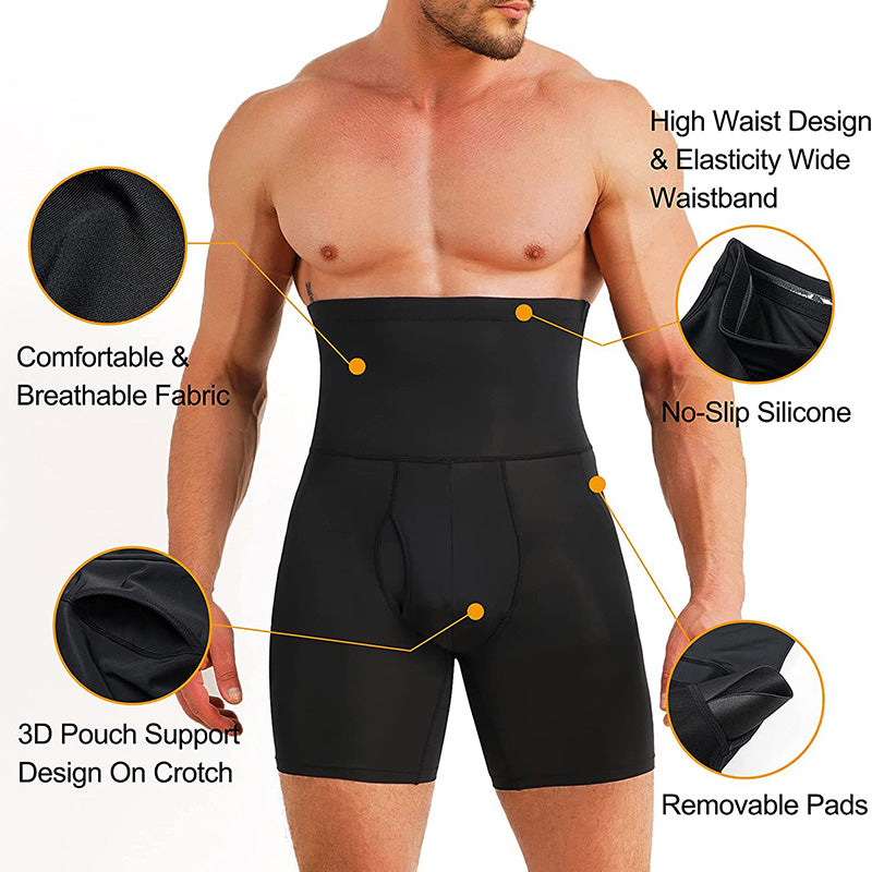 🔥Heißer Verkauf🔥High-Waisted Butt Lifter Shapewear für Männer