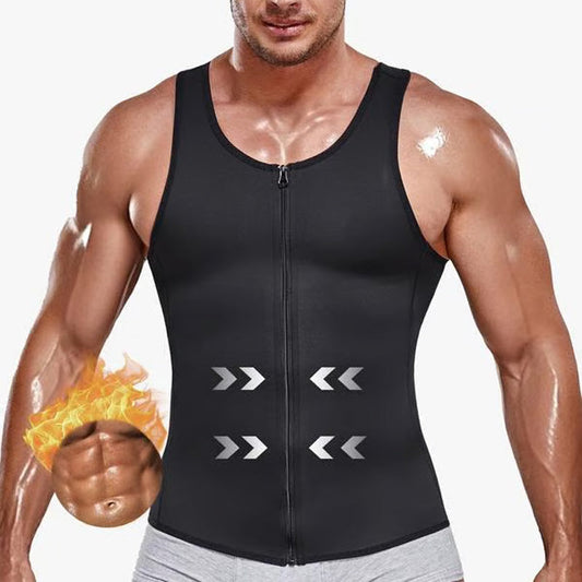 ⏳Begrenzte Zeit 50% Rabatt💥Herren Reißverschluss Taille Trainer Trimmer Weste
