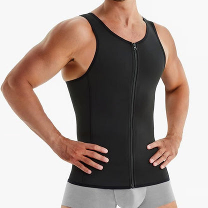⏳Begrenzte Zeit 50% Rabatt💥Herren Reißverschluss Taille Trainer Trimmer Weste