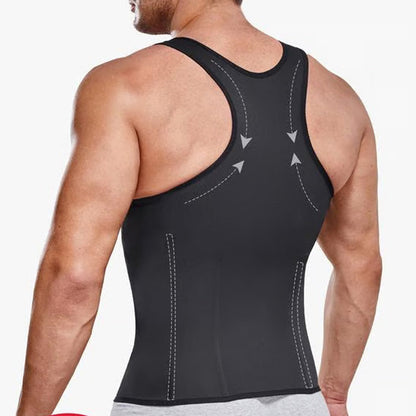 ⏳Begrenzte Zeit 50% Rabatt💥Herren Reißverschluss Taille Trainer Trimmer Weste