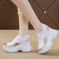 💥Sonderangebot🩷Offene Damen-Keilsandalen