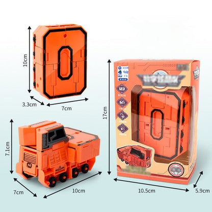 🤖🔥Sonderangebot💥Lustiges & lehrreiches Spielzeug Verformung Zahl Transform Roboter- Cool & Smart!🤖