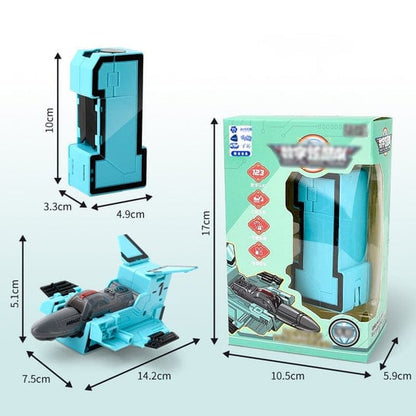 🤖🔥Sonderangebot💥Lustiges & lehrreiches Spielzeug Verformung Zahl Transform Roboter- Cool & Smart!🤖