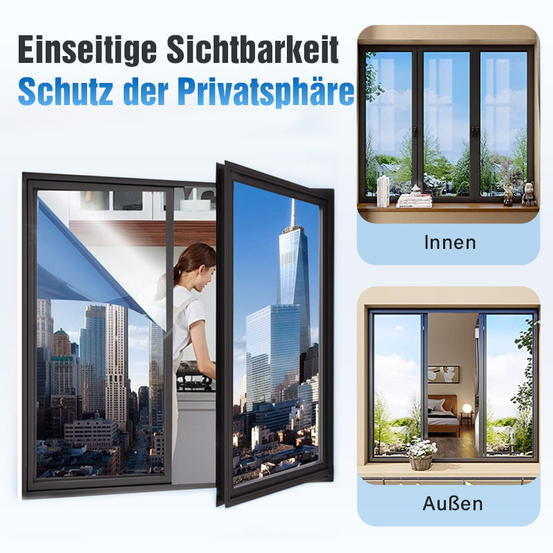 📢📢2 kaufen，1 gratis dazu ⏰Einseitige Wärmedämmung Sichtschutzfolie für Glas
