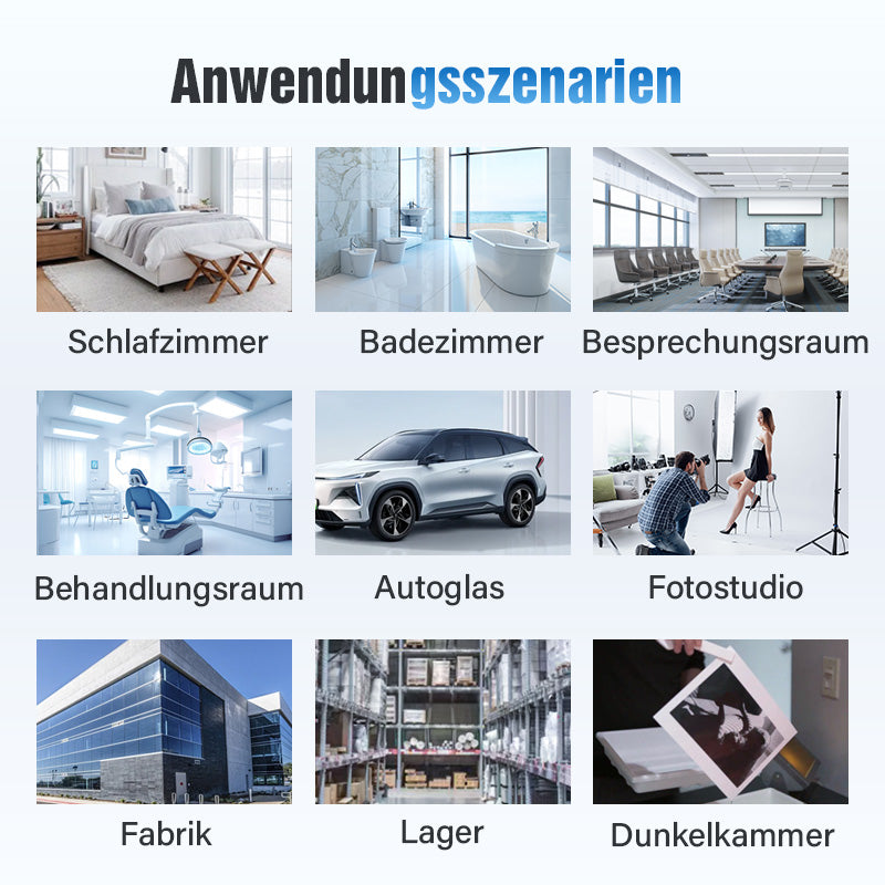 📢📢2 kaufen，1 gratis dazu ⏰Einseitige Wärmedämmung Sichtschutzfolie für Glas