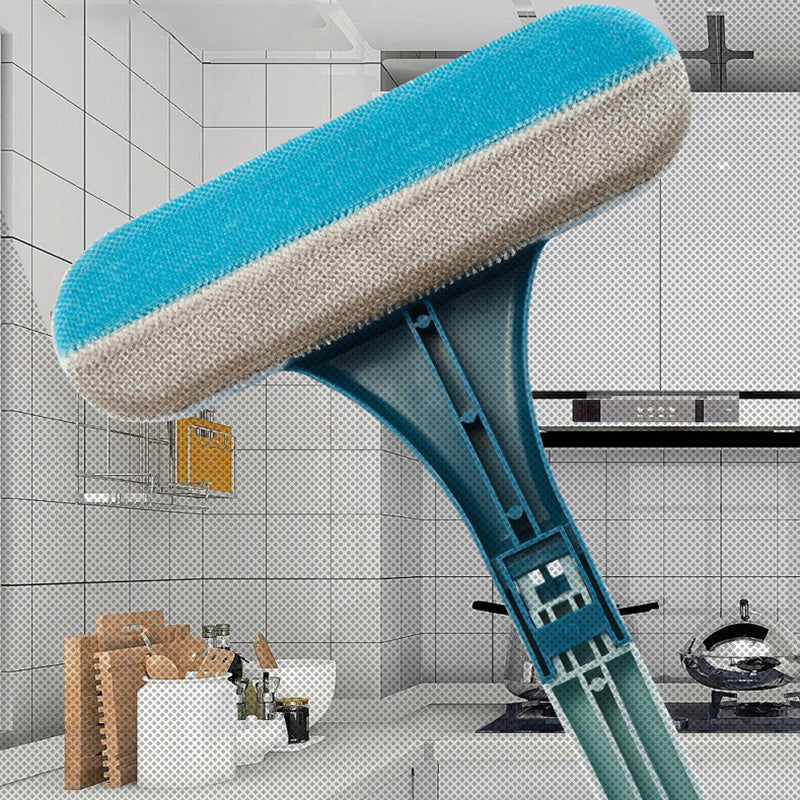 🔥 50% RABATT! 🖌️2-in-1-Mehrzweck-Fensterreinigungsbürste