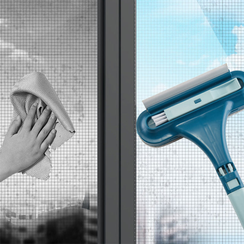🔥 50% RABATT! 🖌️2-in-1-Mehrzweck-Fensterreinigungsbürste