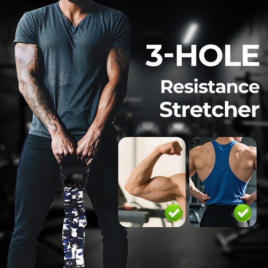 🔥Mehr Kaufen Mehr Sparen🔥Naturlatex 3-Loch-Widerstandsstretcher