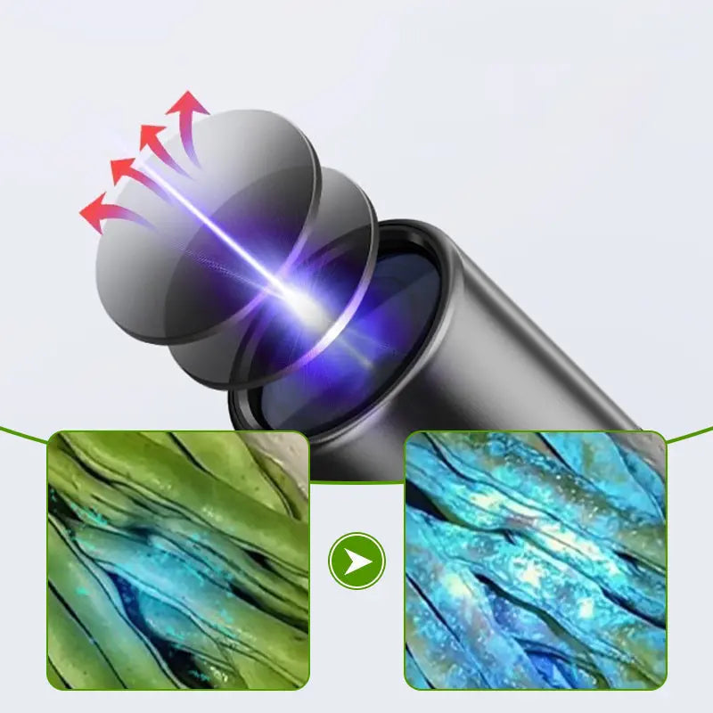 🔥MEHR KAUFEN MEHR GESCHENKE! 🎯UV-Schwarzlicht-Taschenlampe 365nm ✨ Pestizid-Detektor für Gemüse & Bargeld | Kompakt & 30m Reichweite 🔍