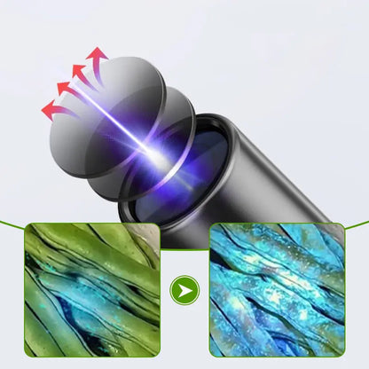 🔥MEHR KAUFEN MEHR GESCHENKE! 🎯UV-Schwarzlicht-Taschenlampe 365nm ✨ Pestizid-Detektor für Gemüse & Bargeld | Kompakt & 30m Reichweite 🔍