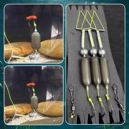 🔥Mehr Kaufen Mehr Sparen🔥3 Haken Anti Drift Bottom Fishing Rig