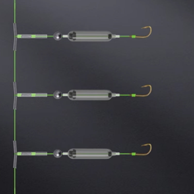🔥Mehr Kaufen Mehr Sparen🔥3 Haken Anti Drift Bottom Fishing Rig
