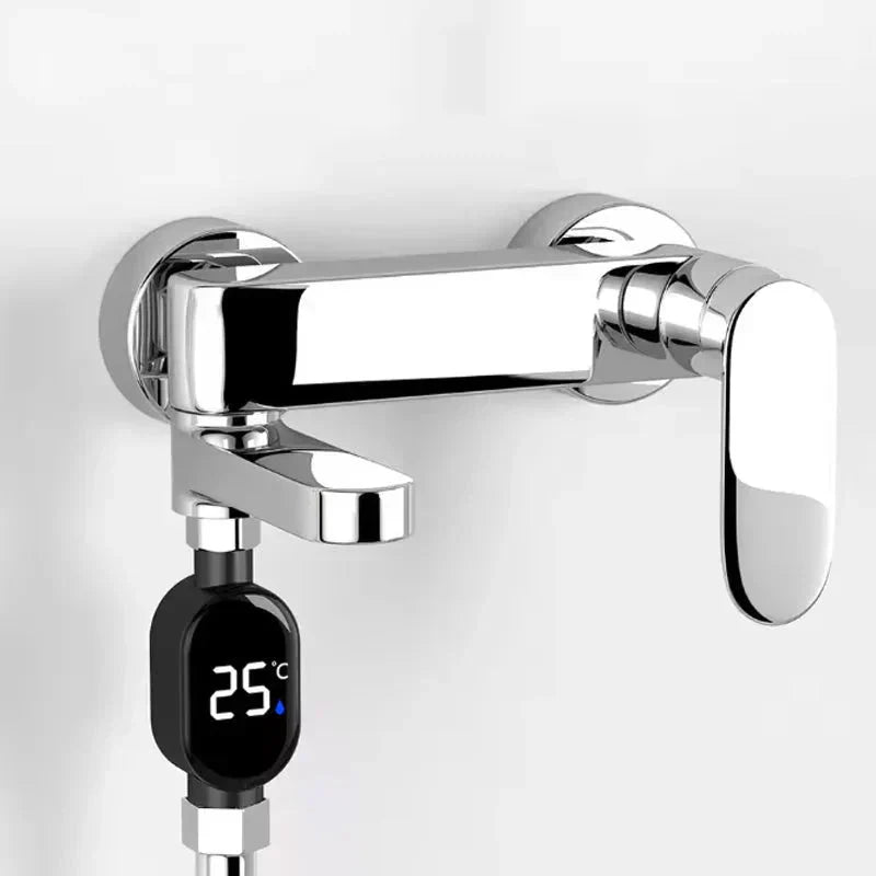 💧 Duschthermometer 🌡️ Schluss mit Raten - Sofortige Temperatur! 🚿