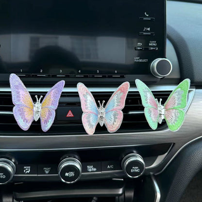 🔥2025 SALE - Stickerei Schmetterling Dekoration🚗🦋