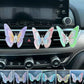 🔥2025 SALE - Stickerei Schmetterling Dekoration🚗🦋