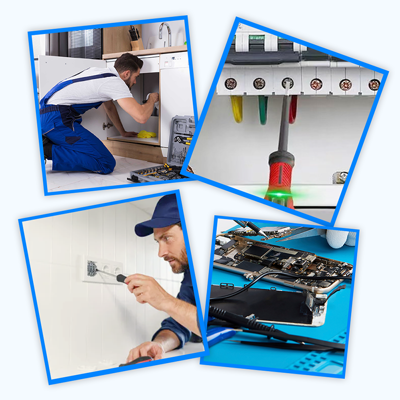 ⏰Begrenzte Zeit 50% Rabatt🔥🔧2-in-1-Schraubendreher mit hohem Drehmoment und magnetischem Schlitz und Kreuzschlitz