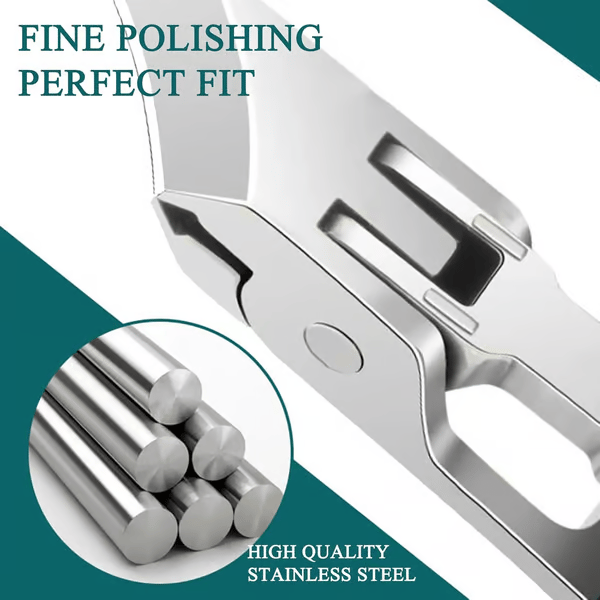 💥Von Podologen empfohlener Nagelknipser – Ergonomisches, abgewinkeltes Design für Zehennägel und eingewachsene Nägel