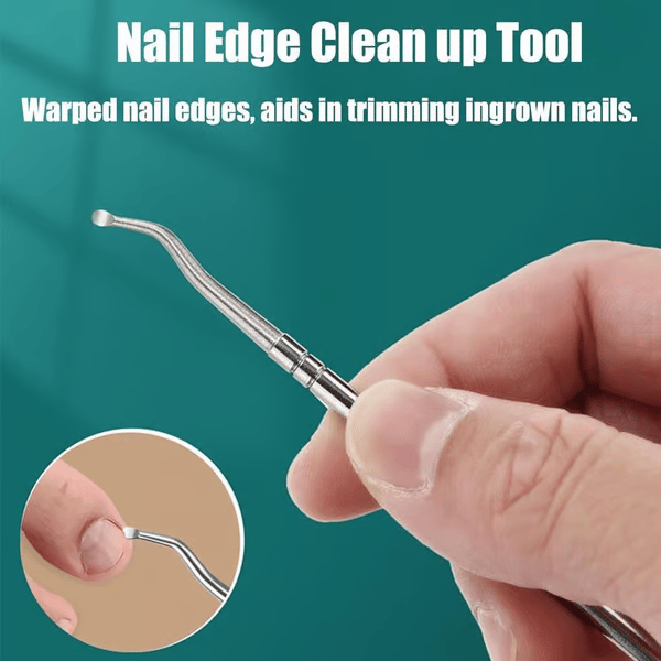 💥Von Podologen empfohlener Nagelknipser – Ergonomisches, abgewinkeltes Design für Zehennägel und eingewachsene Nägel
