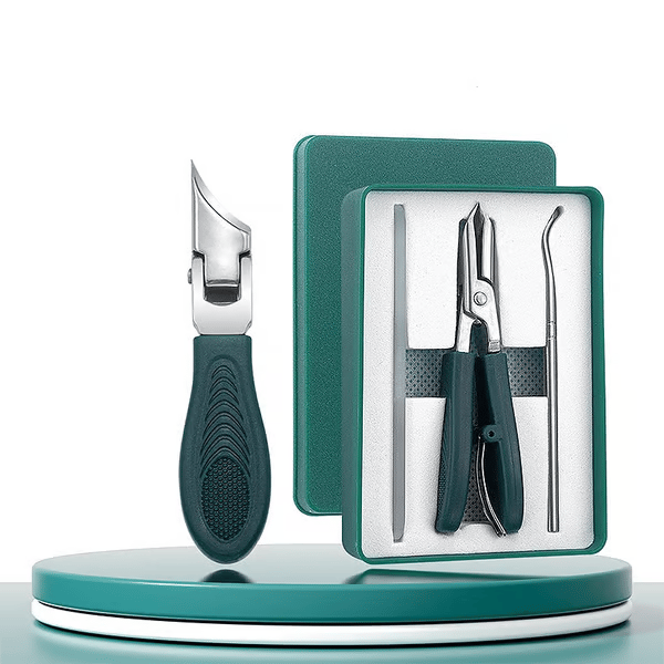 💥Von Podologen empfohlener Nagelknipser – Ergonomisches, abgewinkeltes Design für Zehennägel und eingewachsene Nägel