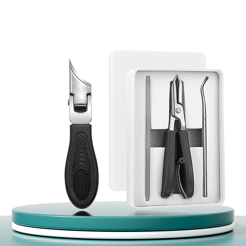 💥Von Podologen empfohlener Nagelknipser – Ergonomisches, abgewinkeltes Design für Zehennägel und eingewachsene Nägel