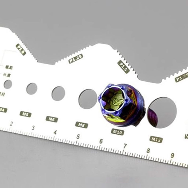 ⏳Begrenzte Zeit 50% Rabatt🔥Dual-sided bolt measurement card (stainless steel)