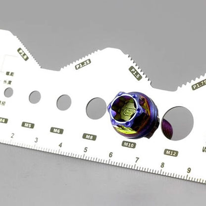 ⏳Begrenzte Zeit 50% Rabatt🔥Dual-sided bolt measurement card (stainless steel)