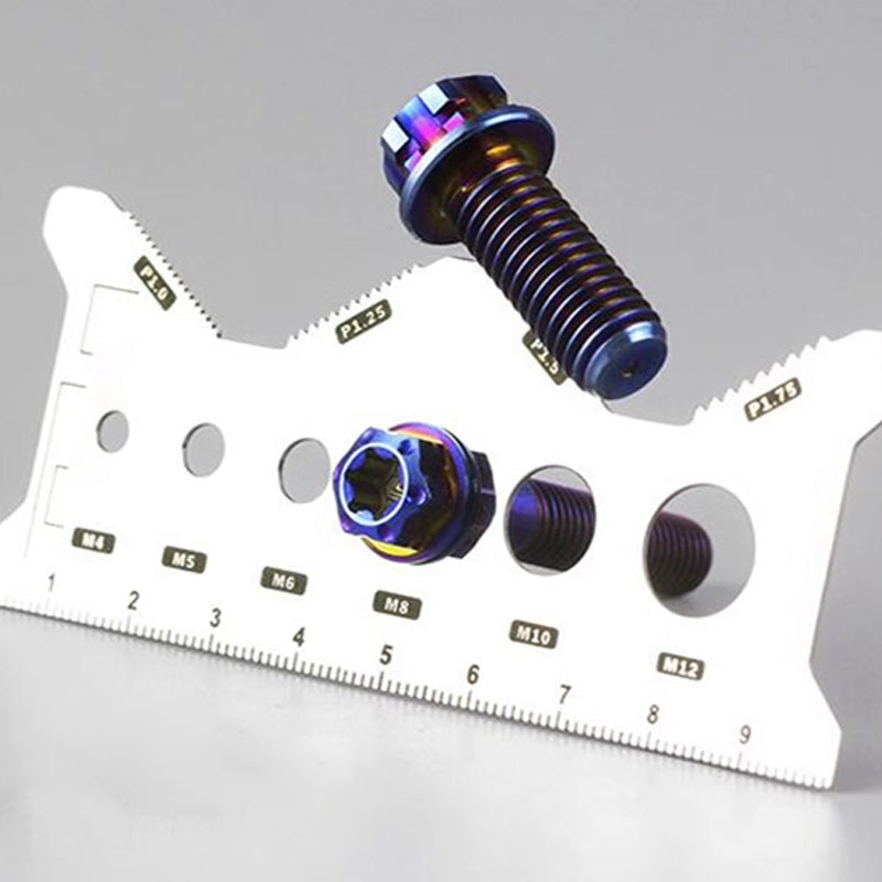 ⏳Begrenzte Zeit 50% Rabatt🔥Dual-sided bolt measurement card (stainless steel)