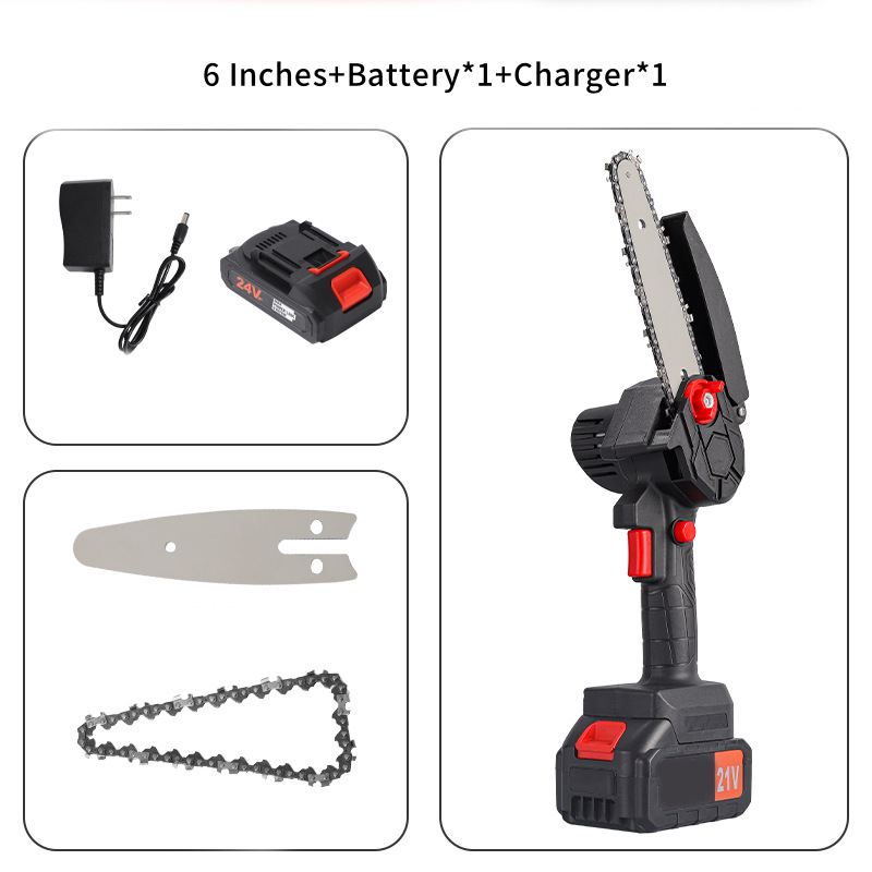 ⏰Begrenzte Zeit 50% Rabatt🔥Bürstenlose elektrische kabellose Mini-Kettensäge